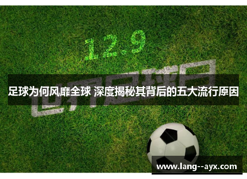 足球为何风靡全球 深度揭秘其背后的五大流行原因